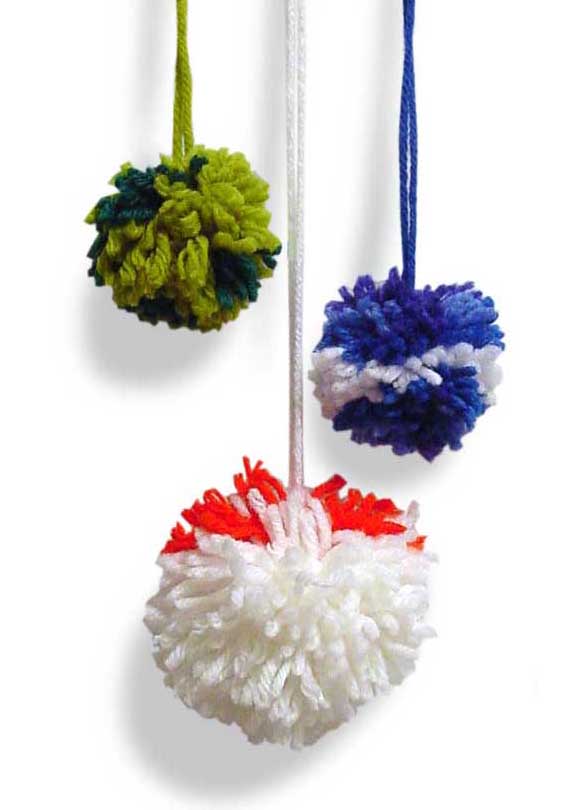 How to Make Pom Pom Balls · Art Projects for Kids